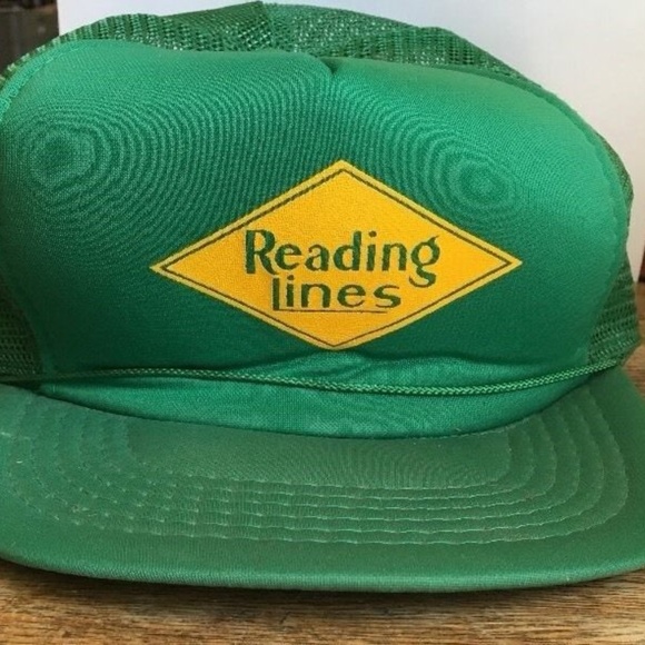 pretty green railroad hat